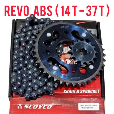 GEAR SET REVO ABSOLUTE / PAKET GIR RANTE REVO-BLADE / SPROCKET SET ABSOLUTE REVO-BLADE 37T-14T
