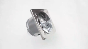 7-blade style Stainless steel exhaust fan available in multiple sizes High-efficiency ventilat fan