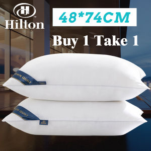 Original Pillows for Sleeping: BUY 1 TAKE 1 Premium Hilton Hotel Pillow 29\"×19\" Comfortable Like a Hotel Bed Pillows Cooling Pillows for Back Stomach or Side Sleepers Luxury Soft Supportive Hotel Quality White Pillow