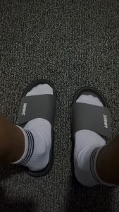 Logic - Sandal Pria Velcro Slide On Trendy