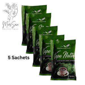 Kape Natin 16in1 Coffee Mix with Herbal Extracts Immune System Booster with 10 sachets (21g each)