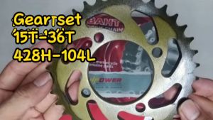 Gear Set Jupiter Z: Aksesoris Motor & Suku Cadang