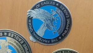 Flexible New Style Eagles Emblem Waterproof Non-Fading Bendable Eagles Badge Logo
