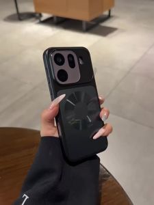 Textured Matt CD Pattern Anti-fingerprint Magnetic Charging Phone Case