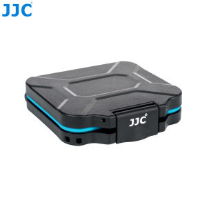 JJC | JJC MCR-ST12 Memoria Card Case for Transflash TF Card 8 MicroSD Card 4 SD Card Storage Case Water-Resistant Organizer Shell