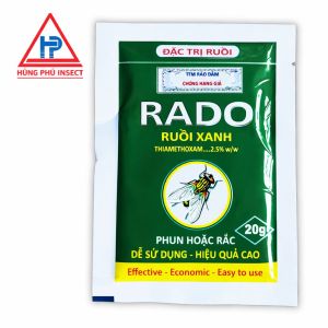 Bã Diệt Ruồi [RADO 20g] và [RADO 500g] Xuất Xứ Hoa Kỳ Giảm mật độ ruồi xung quanh rõ rệt sau lần đầu sử dụng an toàn dễ sử dụng