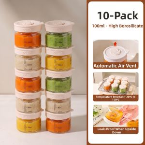 Ankou | Baby Food Storage Bottle With Scale Heat-Resistant