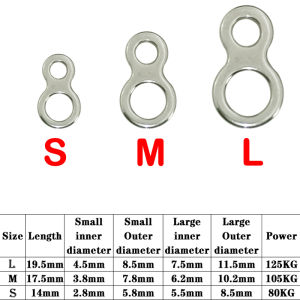 TEASER 10pcs Stainless Steel Fishing Split Loop Jig Bait Flat Fishing Swivel Solid Ring Heavy Duty Fishing Rings Accessories