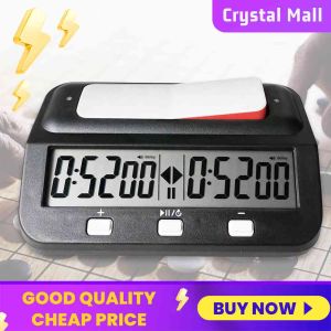 Stopwatch Board Clock Professional Digital Chess Clock Plastic Battery Powered Multifunctional Lightweight for Training Teaching