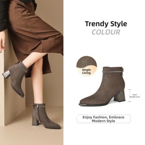 Josiny | Warm Lined Chelsea Ankle Boot