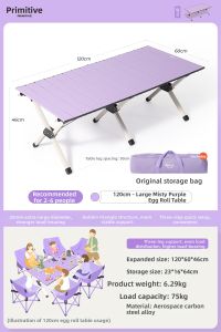 The Primitive | Portable Folding Outdoor Table and Chairs Set