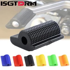 Universal Motorcycle Shift Gear Lever Pedal Rubber Cover Anti-skid Foot Peg Toe Gel Accessories for Honda Kawasaki Yamaha