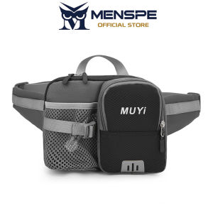 MENSPE Outdoor Sports Bag Mens Waist Bag Chest Bag Waterproof Sports Bag Large Capacity Casual Bag Outdoor Fitness Bag Travel Bag Business Bag