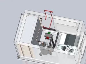 LANYE เครื่องลดความชื้น 90L ปลูกกัญชา เครื่องดูดความชื้น ฟูมูสตรี 90L