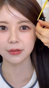 Hộp 5 cặp Mi giả viền gân trong dáng Idol hàn quốc tự nhiên mỏng nhẹ