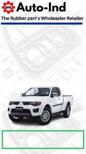 ยางขอบประตูรถยนต์ Mitsubishi Triton Gen4 ปี 2005 ถึง 2015 Mega Cab ตรงรุ่น คุณภาพสูง ทนทาน