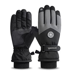 Winter Warm Ski Gloves For Women Men Windproof Waterproof Adjustable Cycling Motorcycle Glove Casual Outdoor Sport Plush Gloves
