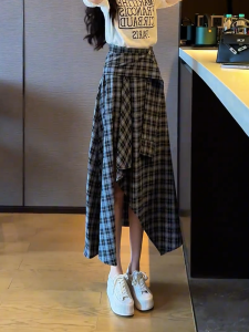 MANMI | Youthful Irregular Design Fashion High Waist Casual Skirt