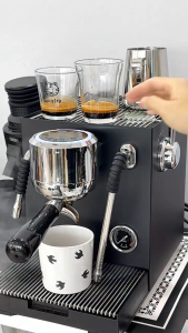 Máy pha cà phê Espresso Cappuccino Latte chuyên nghiệp thương hiệu Mỹ cao cấp HiBREW H21 - Công suất 3000W - Hàng nhập khẩu