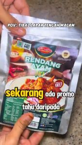 [Year End Sale] [Sumatraa Ready-To-Eat ] Set Family 20 Packs Rendang Ayam Aki Sumatraa 170g Tradisional Malaysia Cuisine Travel Friendly Food
