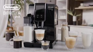 Máy Pha Cà Phê Tự Động DeLonghi Dinamica Plus ECAM 370.70.B Delonghi Coffee Maker Máy Pha Cafe Capuccino Espresso Cho Văn Phòng Máy Pha Cà Phê Gia Đình Áp Suất 19 Bar 2 Vòi Pha Bảo Hành 12 Tháng Tự Vệ Sinh Nhập Khẩu Italy