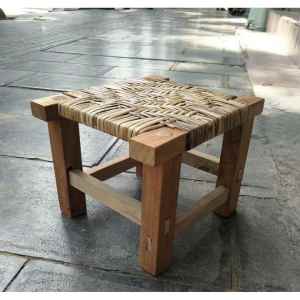 XIANXINGREN | Handwoven Bamboo Stool