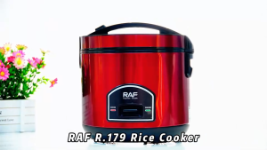 🍚 RAF Rice Cooker 5L R.179 – Fast Cooking Energy Saving Auto Shut-Off Premium Non-Stick Pot 🔥