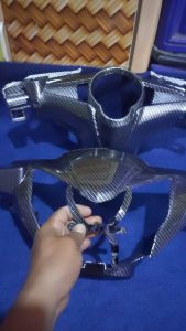 Paketan Karbon Batok Depan Belakang Yamaha Jupiter MX New135 Karbon