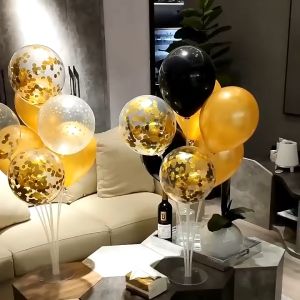 Dinoso Stik Balon standing/ Stik balon berdiri 7 in 1+ Tatakan Balon / Tiang Balon latex /Gate Balon Tatakan Balon Berkualitas Tinggi Dekorasi Pesta Meja Aksesoris Dekorasi Ulang Tahun - Lazada