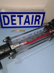 Double Ring Glass Rotor Flow Meter LZB-50/LZJ-50 for Gas And Liquid Measurement China Mainland Manufacturer