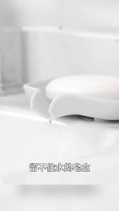 Nexlent Silicone Soap Dish Soap Holder Soap Tray Non-slip and Flexible for Bathroom