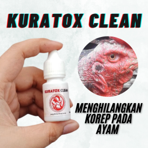 KURATOX CLEAN (10ML) - menghilangkan korep pada ayam