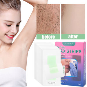 30PCS Epilation Wax Paper Professional Hair Removal Wax Strips for Summer Depilation Double Side Waxing for Body Beauty Tools