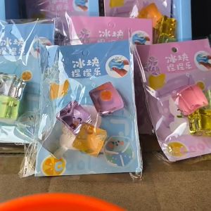Mainan Squishy Nice Cube Toys Stretchy Stress Fidget Cubes Squeezy 4PC