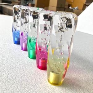 Cần Số Xe Hơi Trong Suốt Kiểu Bong Bóng Tay Nắm Cần Số 10cm/15cm Phụ Kiện Độ Xe JDM RACING