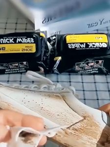 เช็ดรองเท้า ทิชชู่ 100% ของแท้ ผ้าเปียก สะอาดรองเท้า