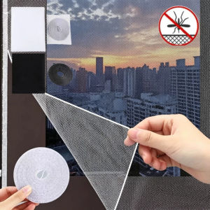 Hot Fly Mosquito Window Net Insect Mesh Window Screen Net Indoor Mesh Bug Mosquito Net Easy To Fit with Tape Home Textile Mesh