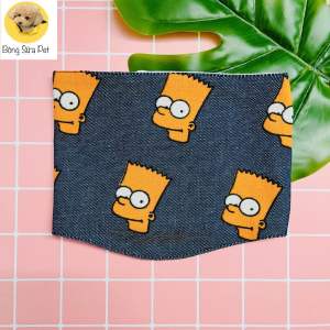 TÃ VẢI SIMPSON QUẤN BỤNG CHO CHÓ ĐỰC