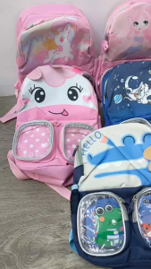 BJ28424 - YELLOWCAR/UNICORN/RABBIT/CROCODILE/PINKMERMAID/LITTLEPONY/DINOSAUR/ASTRONOUT TAS RANSEL ANAK SEKOLAH WANITA FASHION IMPORT MODIS ELEGAN TERMURAH TERLARIS TERBARU BAGSTORE JAKARTA TAS BATAM JTF8424