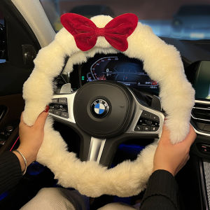 Bọc Vô Lăng Xe Hơi Bọc Vô Lăng Xe Ô Tô Cao Cấp Cảm Giác Nữ Thần Mẫu Mùa Đông Nhung Lông Dài Hàn Quốc Giữ Ấm Chống Trượt Bọc Vô Lăng Xe Thông 4 Mùa