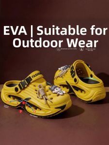 DAHONGNIANDAI | Antibacterial Anti-odor Slip-resistant Thick Sole Clog Sandals