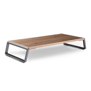 Laricare Monitor Elevated Rack Computer Base Metal Storage Rack Office Neck Protection Desktop Aesthetic Storage Box