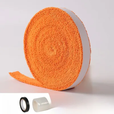 Anti-Slip Sweat Absorbent Badminton Racket Handle Tape Towel Grip Large Size Sports Fitness Fans Supplies Tennis Fishing Rod