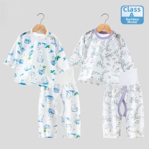 High-waisted Split Sleepwear