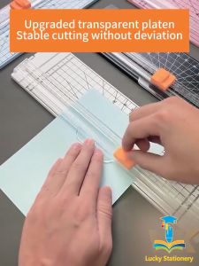 Portable Paper Trimmer: A4 Size Paper Cutter with 12 Inch Cutting Width