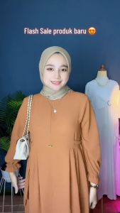GAMIS NIKITA CIBI CRINCLE / GAMIS CRINCLE / GAMIS TERBARU / GAMIS BUSUI