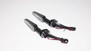 Motorcycle Mini LED Turn Signal Light Moto Flashing Light For YAMAHA MT07 Tracer 700 XJ6 FZ6 MT09 900 MT10 Front Rear Indicator