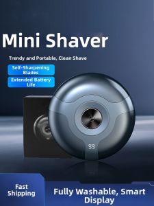 Portable Electric Shaver Mens Blade 1307B Full Body Washable Rechargeable Shaving Machine Special Fun Brand Razor for Men