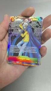 Bandai | 9Pcs One Piece English Anime Collection Card OPCG Sogeking Zoro Portgas.D.Ace Monkey D. Luffy Shanks Sabo Nami Game Cards Toys