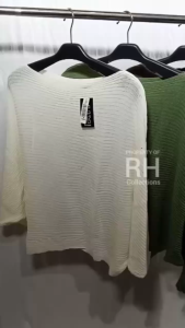 Sweater Rajut Batwing - Atasan Wanita Oversize knitwear Blouses & Shirts